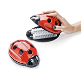 Recolector de migas de plástico Ladybug.  Cepillo Aspirador para Manteles y Alfombras 17x11x7 cm
